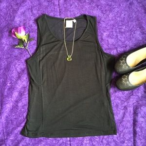 Daisy Fuentes Mesh Tank Top